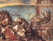 MAINO, Fray Juan Bautista The Recovery of Bahia in 1625 sg France oil painting artist
